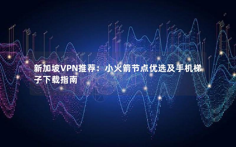 新加坡VPN推荐：小火箭节点优选及手机梯子下载指南