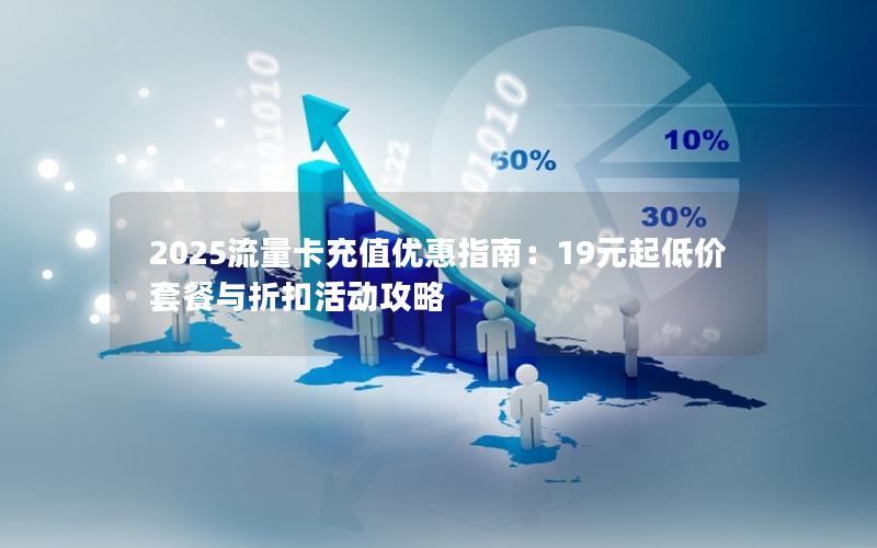 2025流量卡充值优惠指南：19元起低价套餐与折扣活动攻略