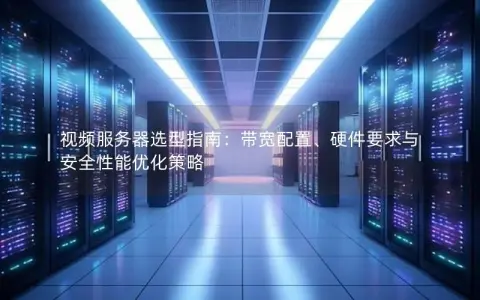 如何优化视频点播服务器的性能？