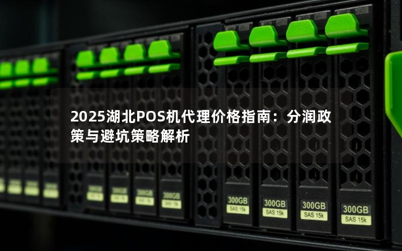 2025湖北POS机代理价格指南：分润政策与避坑策略解析