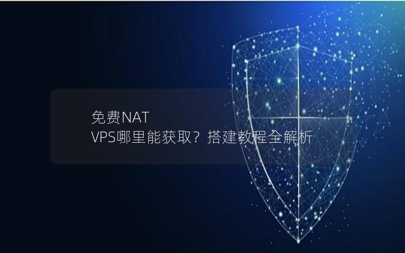 免费NAT VPS哪里能获取？搭建教程全解析