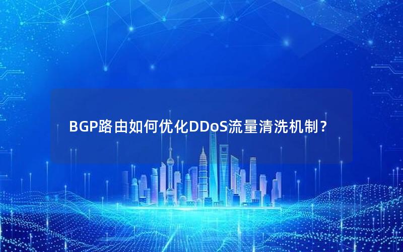 BGP路由如何优化DDoS流量清洗机制？