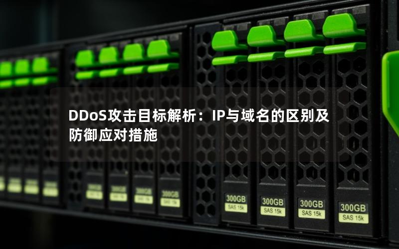 DDoS攻击目标解析：IP与域名的区别及防御应对措施