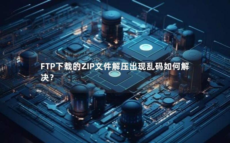 FTP下载的ZIP文件解压出现乱码如何解决？