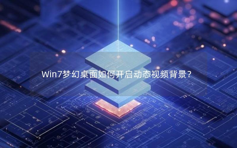 Win7梦幻桌面如何开启动态视频背景？