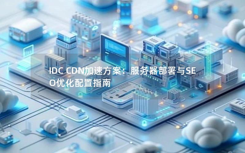 IDC CDN加速方案：服务器部署与SEO优化配置指南