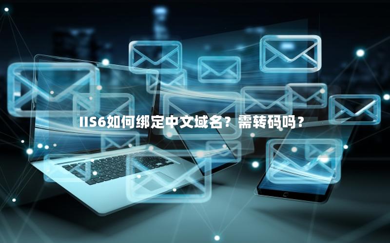 IIS6如何绑定中文域名？需转码吗？