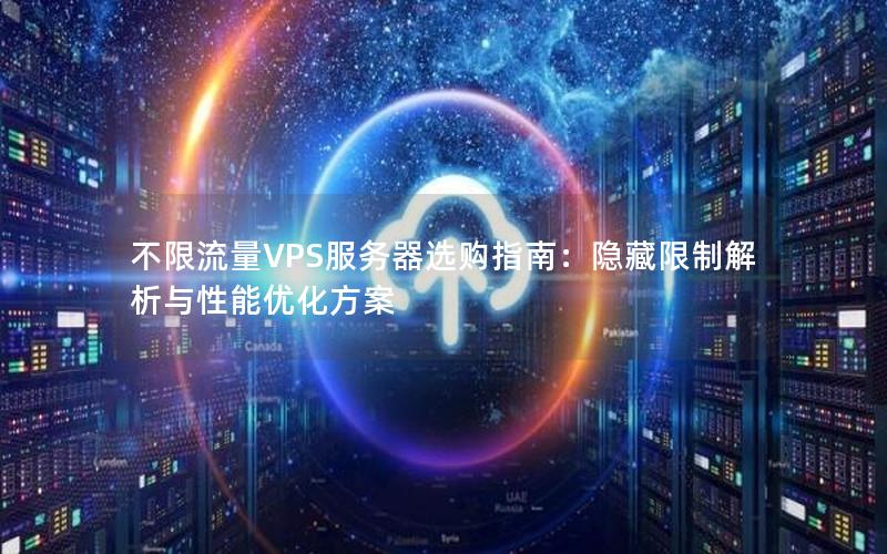 不限流量VPS服务器选购指南：隐藏限制解析与性能优化方案