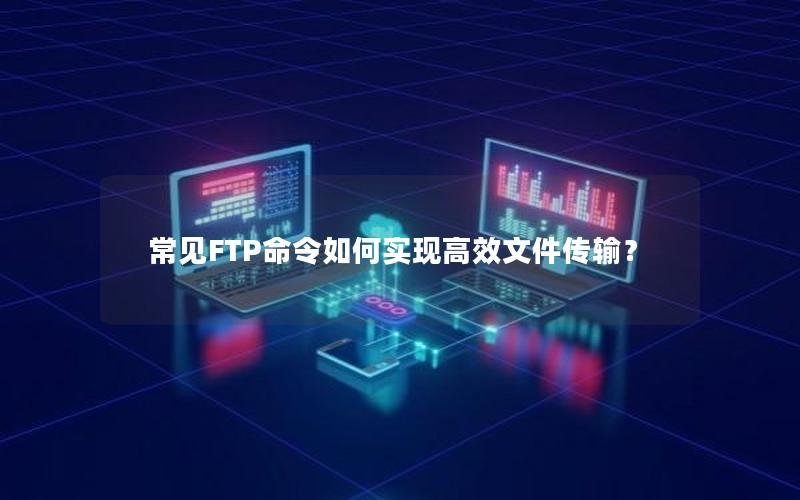 常见FTP命令如何实现高效文件传输？