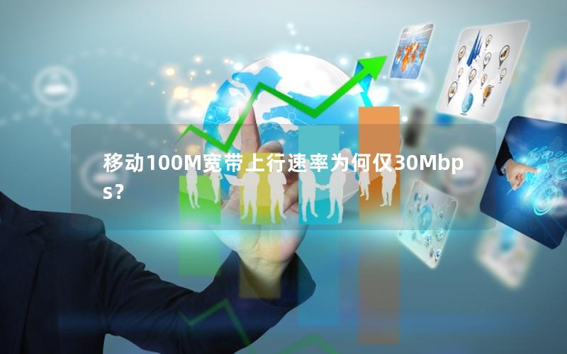 移动100M宽带上行速率为何仅30Mbps？