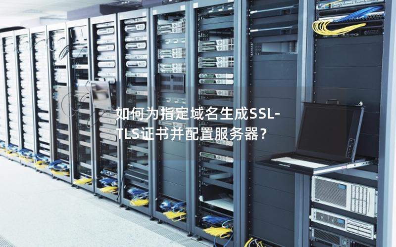 如何为指定域名生成SSL-TLS证书并配置服务器？