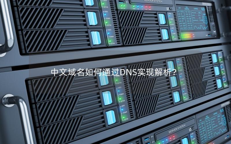 中文域名如何通过DNS实现解析？