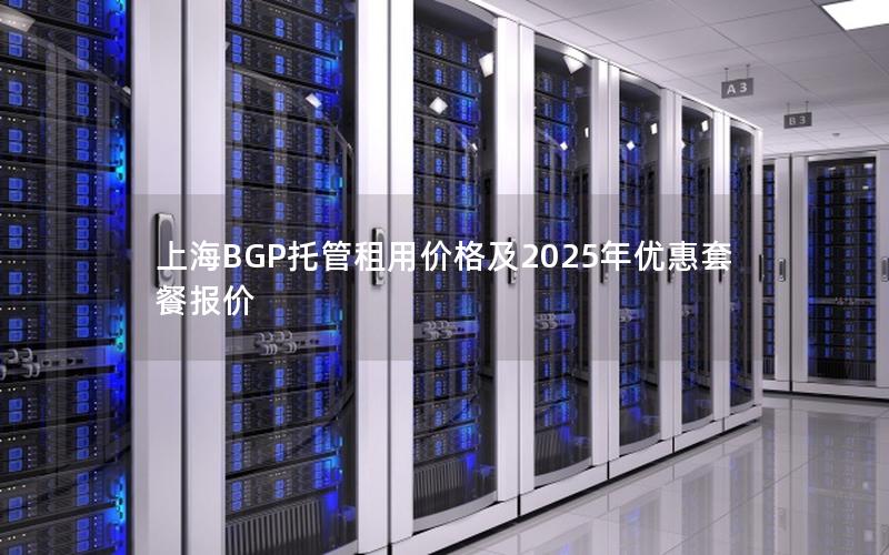 上海BGP托管租用价格及2025年优惠套餐报价