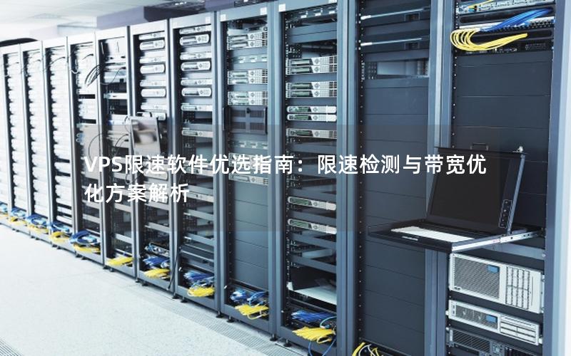 VPS限速软件优选指南：限速检测与带宽优化方案解析