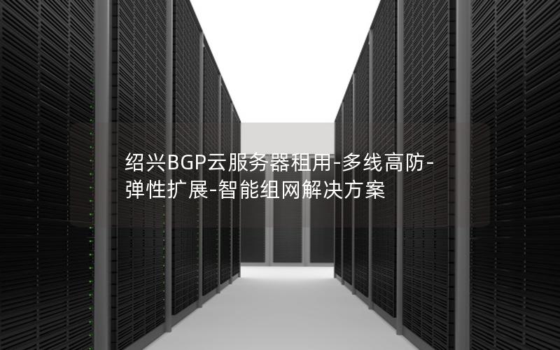 绍兴BGP云服务器租用-多线高防-弹性扩展-智能组网解决方案