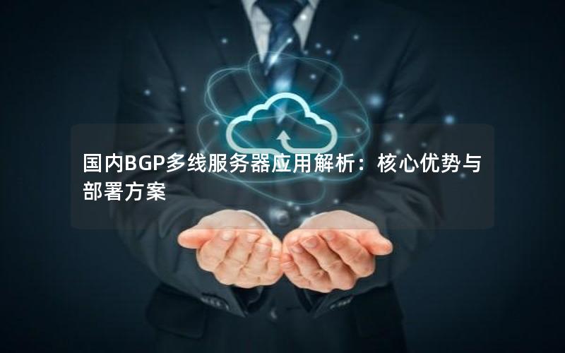 国内BGP多线服务器应用解析：核心优势与部署方案