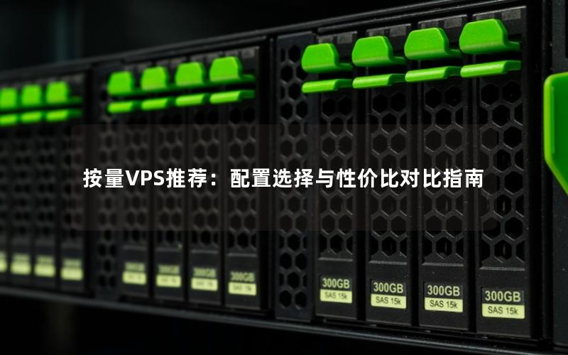 按量VPS推荐：配置选择与性价比对比指南