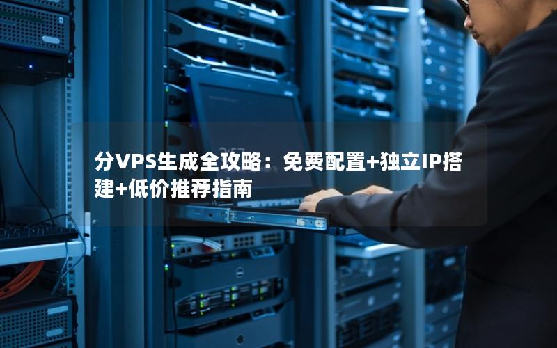 分VPS生成全攻略：免费配置+独立IP搭建+低价推荐指南