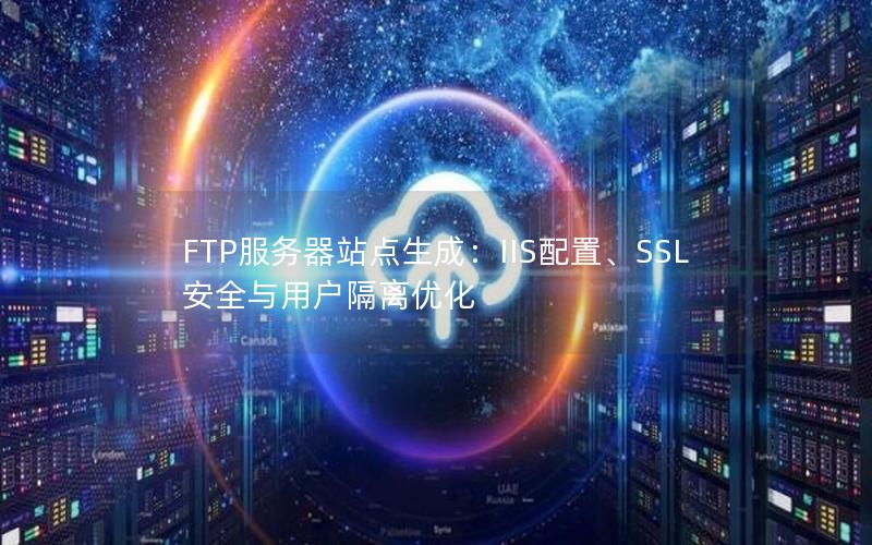 FTP服务器站点生成：IIS配置、SSL安全与用户隔离优化