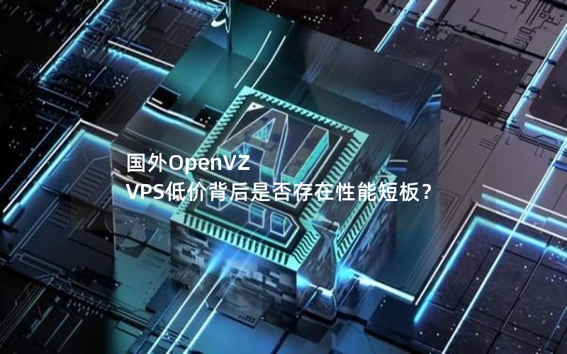 国外OpenVZ VPS低价背后是否存在性能短板？