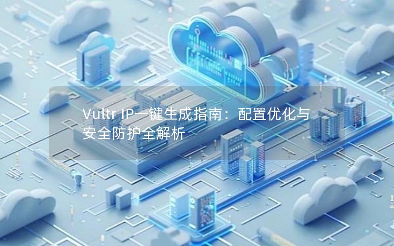 Vultr IP一键生成指南：配置优化与安全防护全解析