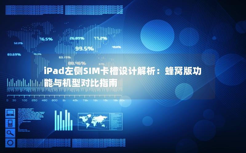 iPad左侧SIM卡槽设计解析：蜂窝版功能与机型对比指南