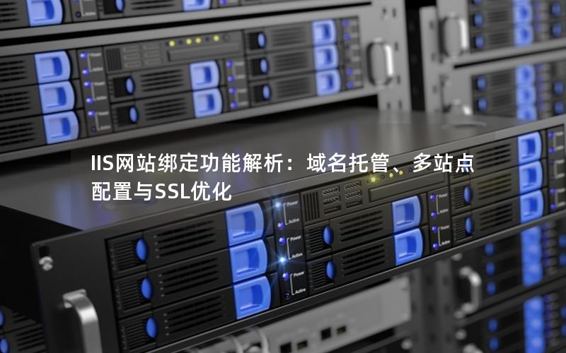 IIS网站绑定功能解析：域名托管、多站点配置与SSL优化