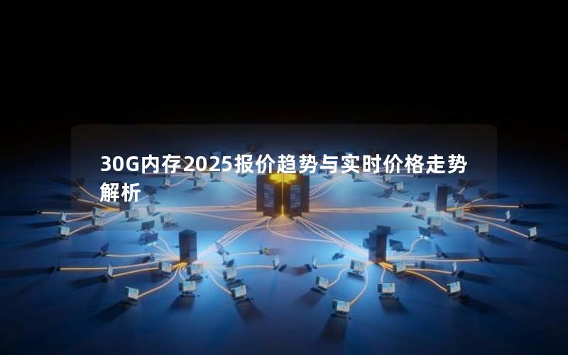 30G内存2025报价趋势与实时价格走势解析