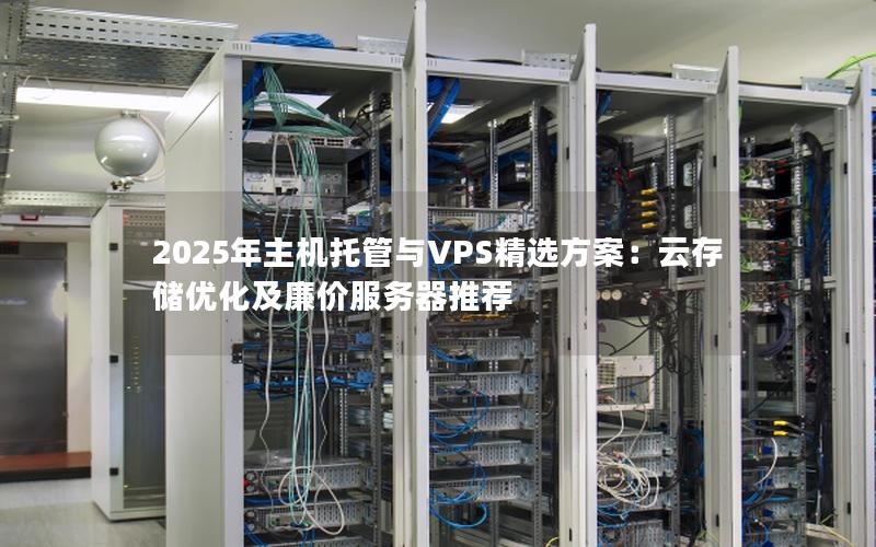 2025年主机托管与VPS精选方案：云存储优化及廉价服务器推荐