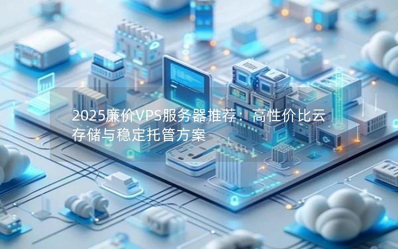 2025廉价VPS服务器推荐：高性价比云存储与稳定托管方案