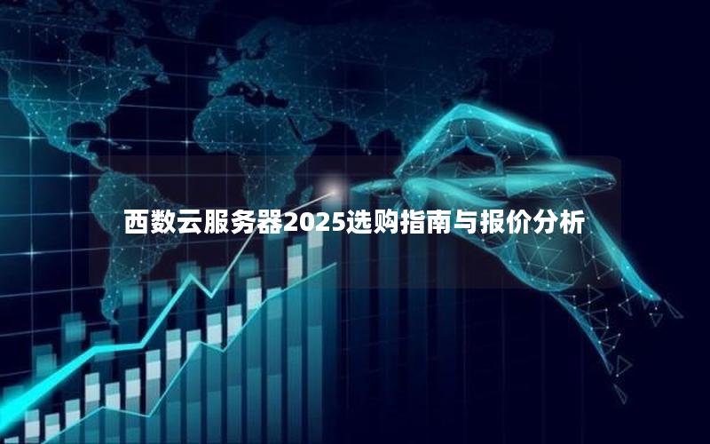 西数云服务器2025选购指南与报价分析