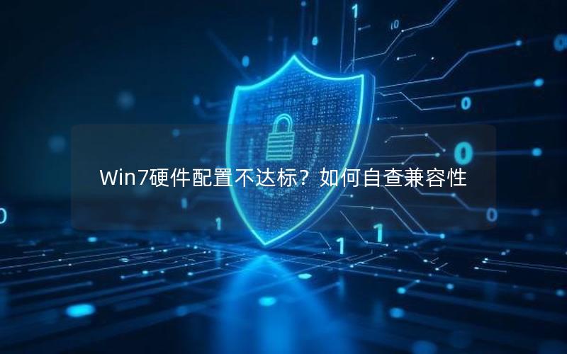 Win7硬件配置不达标？如何自查兼容性