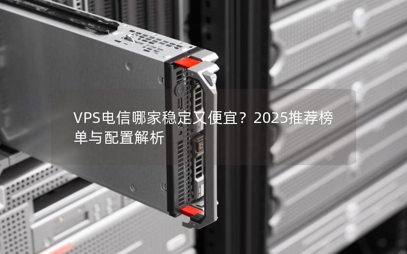 VPS电信哪家稳定又便宜？2025推荐榜单与配置解析