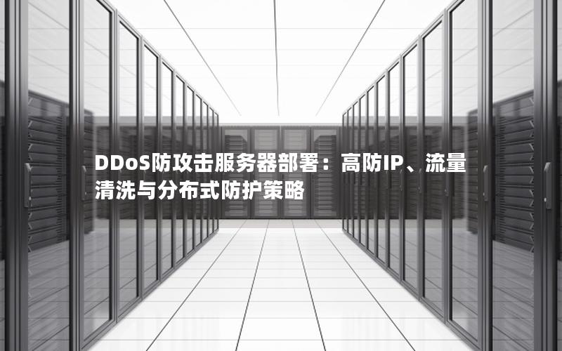 DDoS防攻击服务器部署：高防IP、流量清洗与分布式防护策略