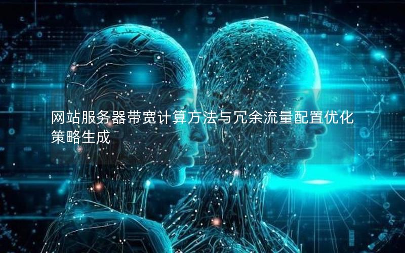 网站服务器带宽计算方法与冗余流量配置优化策略生成