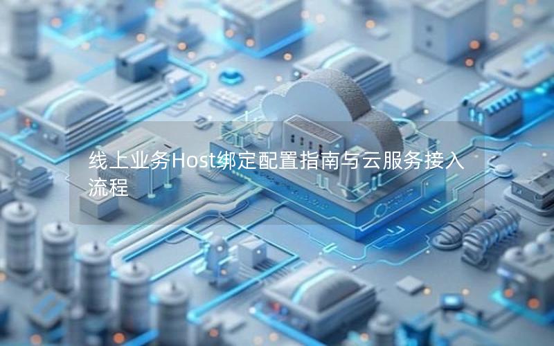 线上业务Host绑定配置指南与云服务接入流程