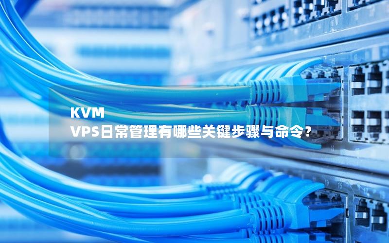 KVM VPS日常管理有哪些关键步骤与命令？