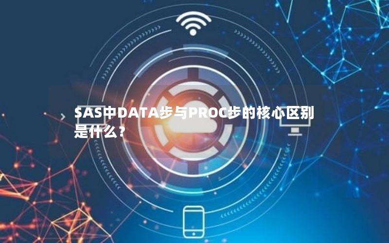 SAS中DATA步与PROC步的核心区别是什么？