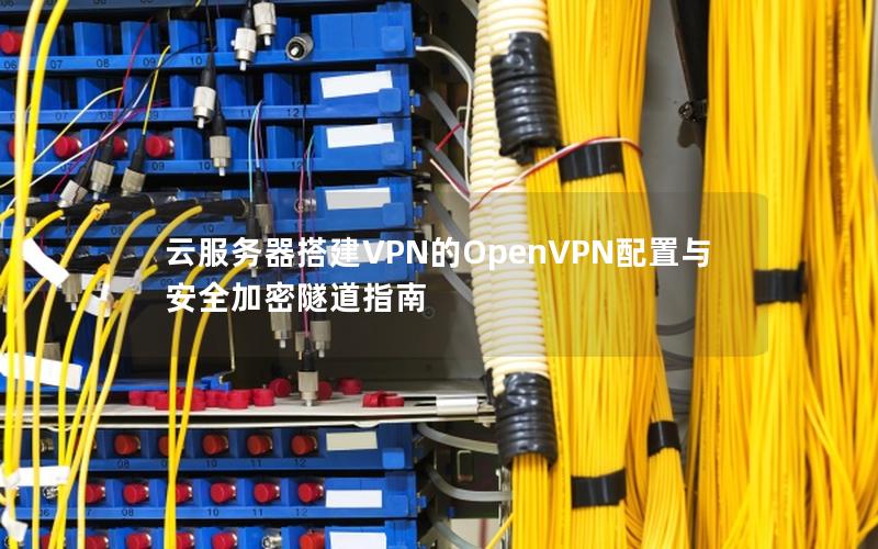 云服务器搭建VPN的OpenVPN配置与安全加密隧道指南