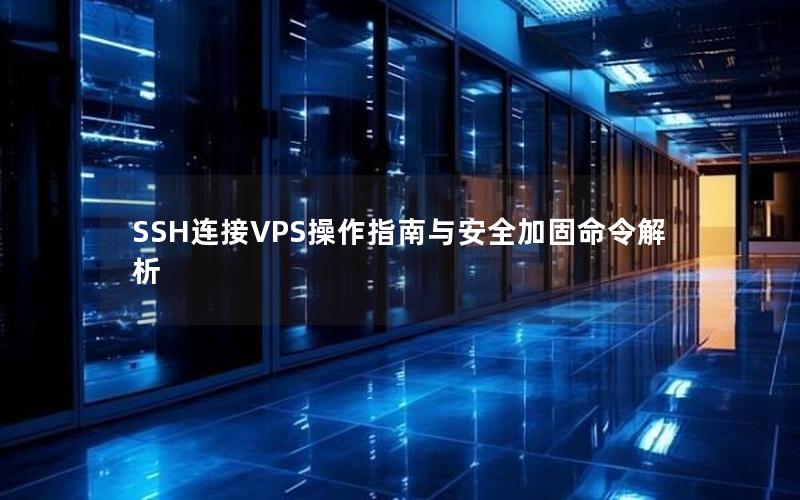 SSH连接VPS操作指南与安全加固命令解析