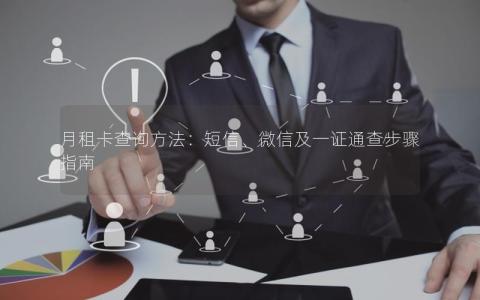 月租卡查询方法：短信、微信及一证通查步骤指南