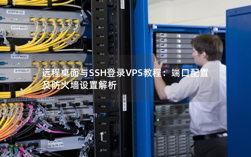 远程桌面与SSH登录VPS教程：端口配置及防火墙设置解析