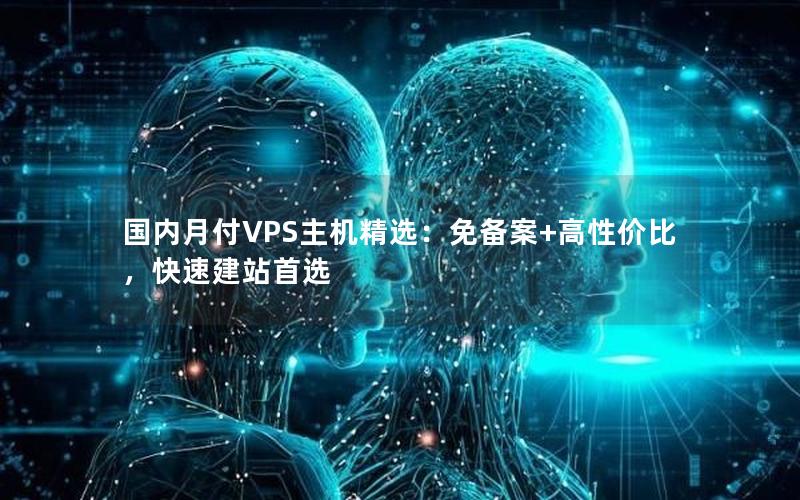 国内月付VPS主机精选：免备案+高性价比，快速建站首选