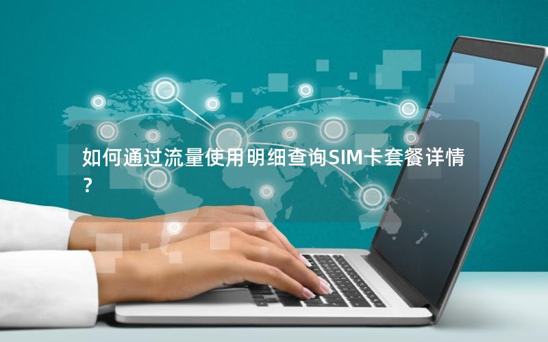 如何通过流量使用明细查询SIM卡套餐详情？