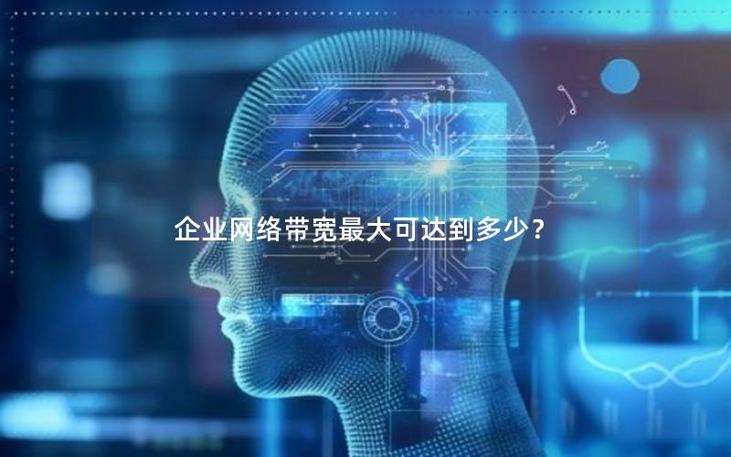 企业网络带宽最大可达到多少？