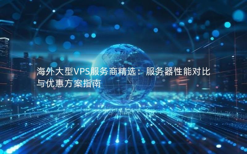 海外大型VPS服务商精选：服务器性能对比与优惠方案指南