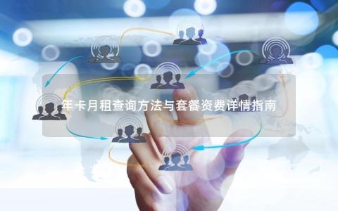 年卡月租查询方法与套餐资费详情指南
