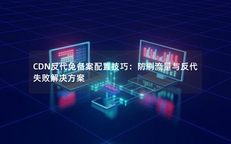 CDN反代免备案配置技巧：防刷流量与反代失败解决方案