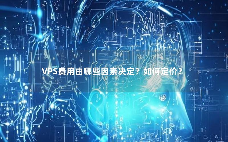 VPS费用由哪些因素决定？如何定价？