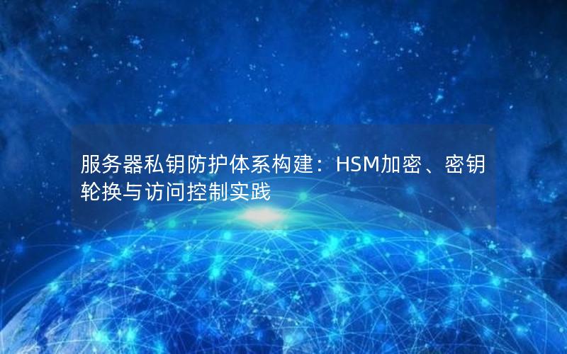 服务器私钥防护体系构建：HSM加密、密钥轮换与访问控制实践